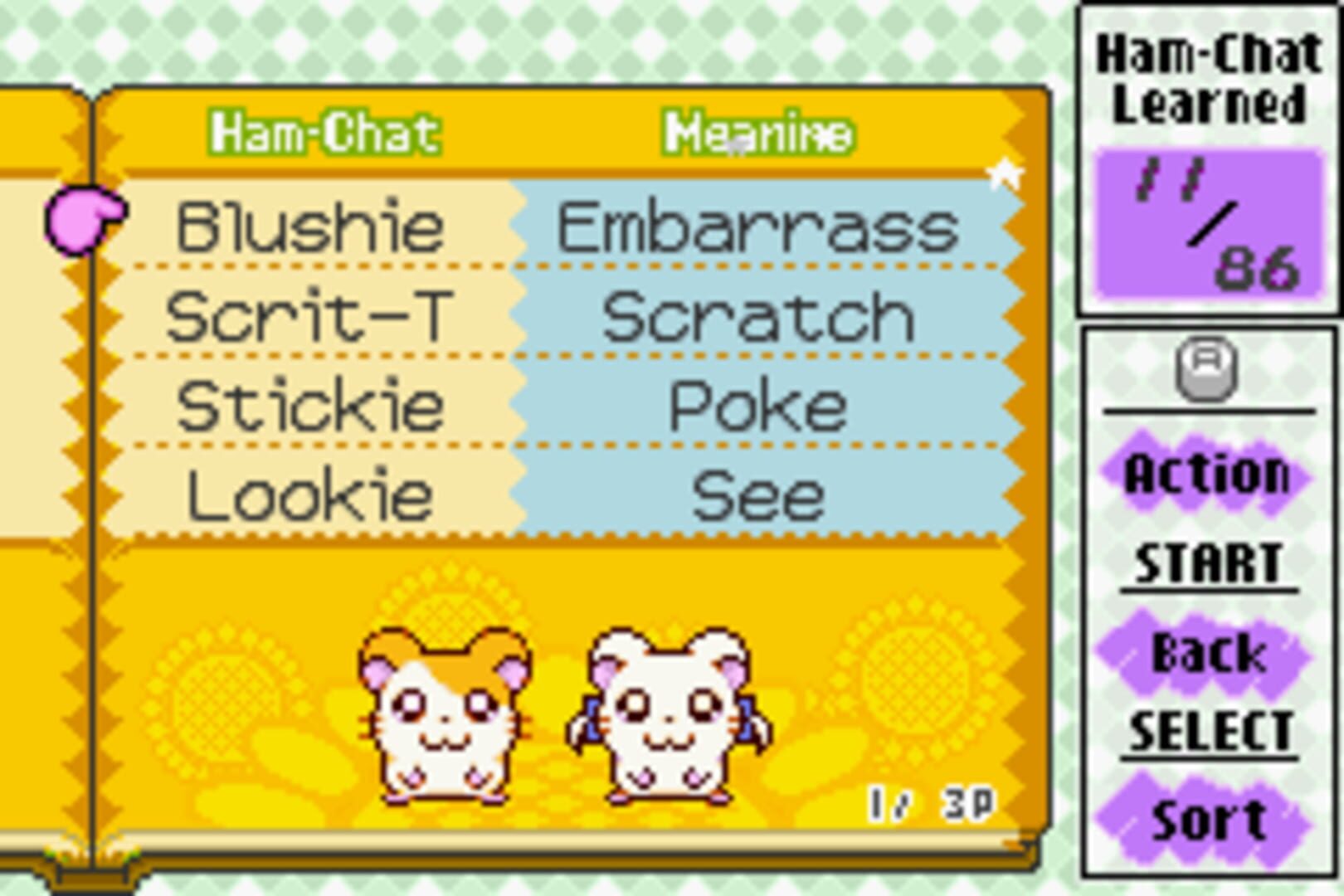 Screenshot for Hamtaro: Ham-Ham Heartbreak