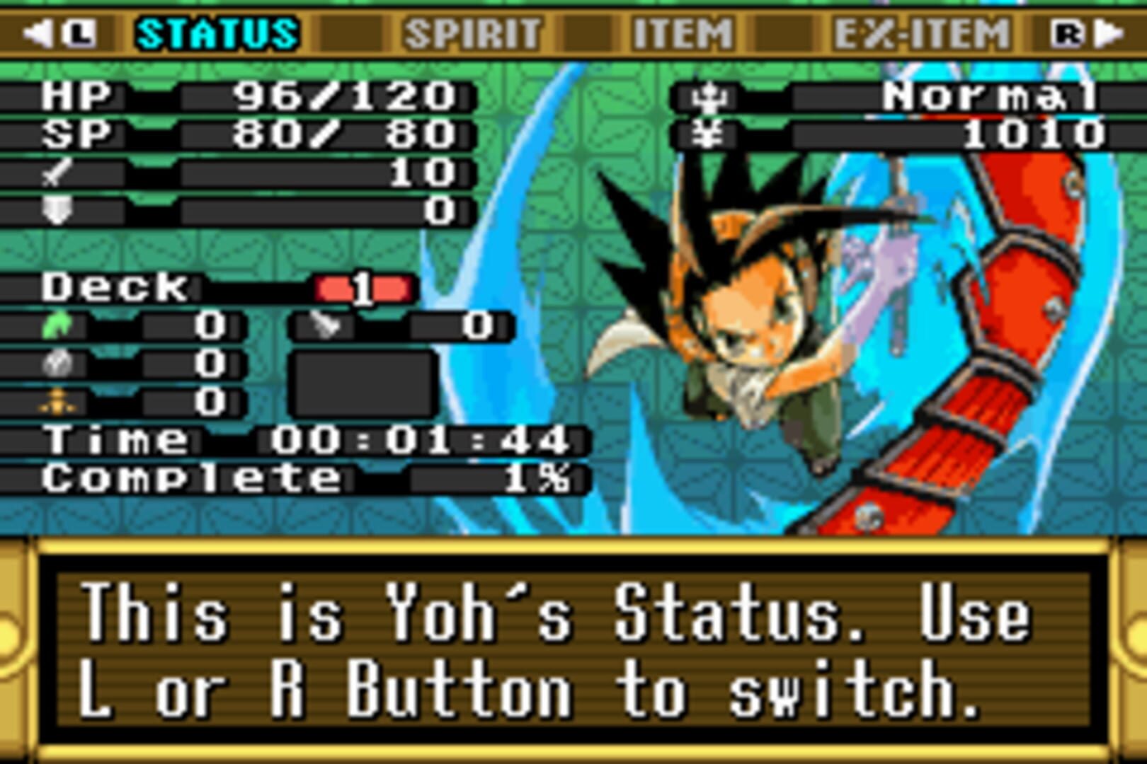 Screenshot for Shonen Jump's Shaman King: Master of Spirits 2