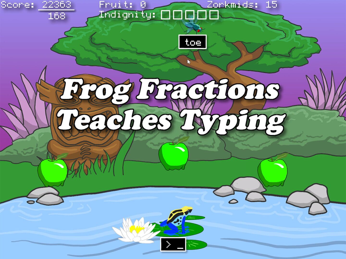 Screenshot for Frog Fractions
