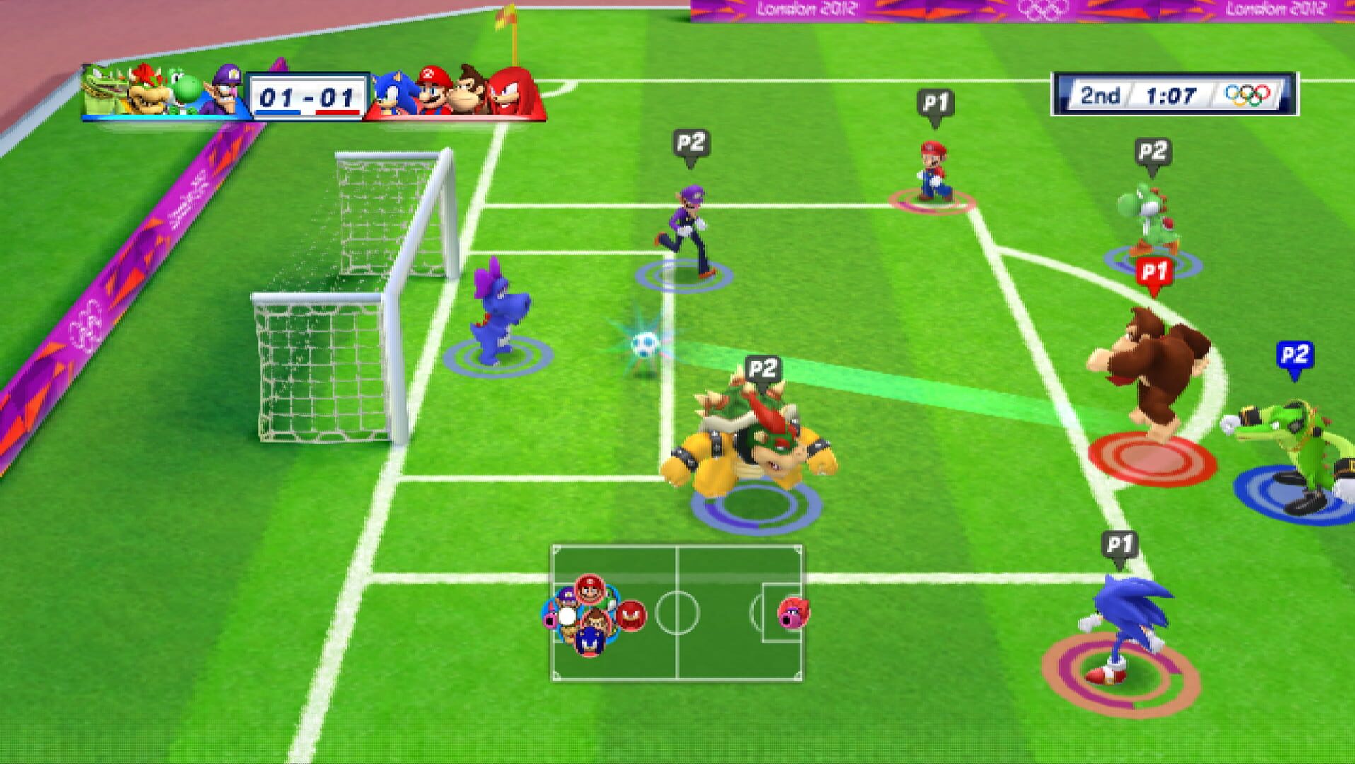 Screenshot for Mario & Sonic at the London 2012 Olympic Games