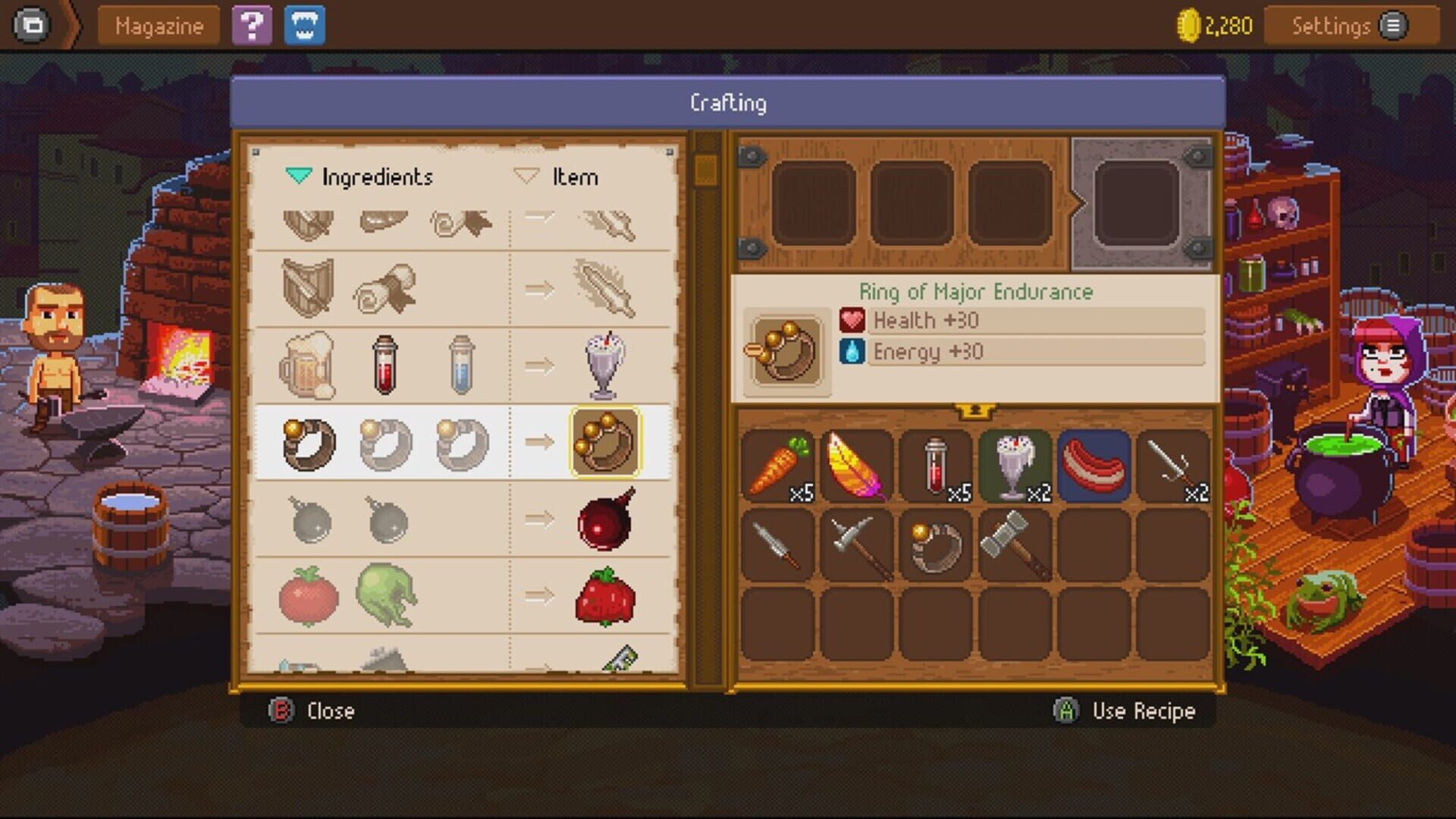Screenshot for Knights of Pen and Paper II