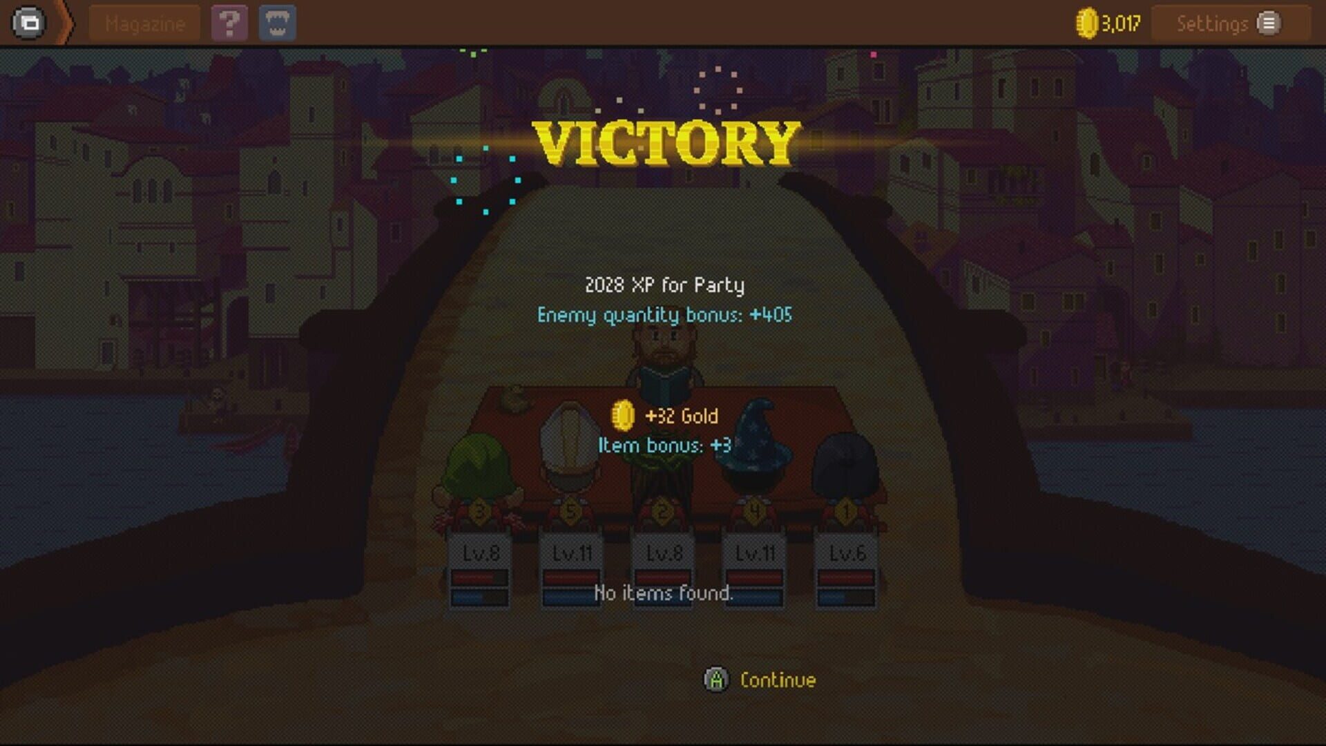 Screenshot for Knights of Pen and Paper II