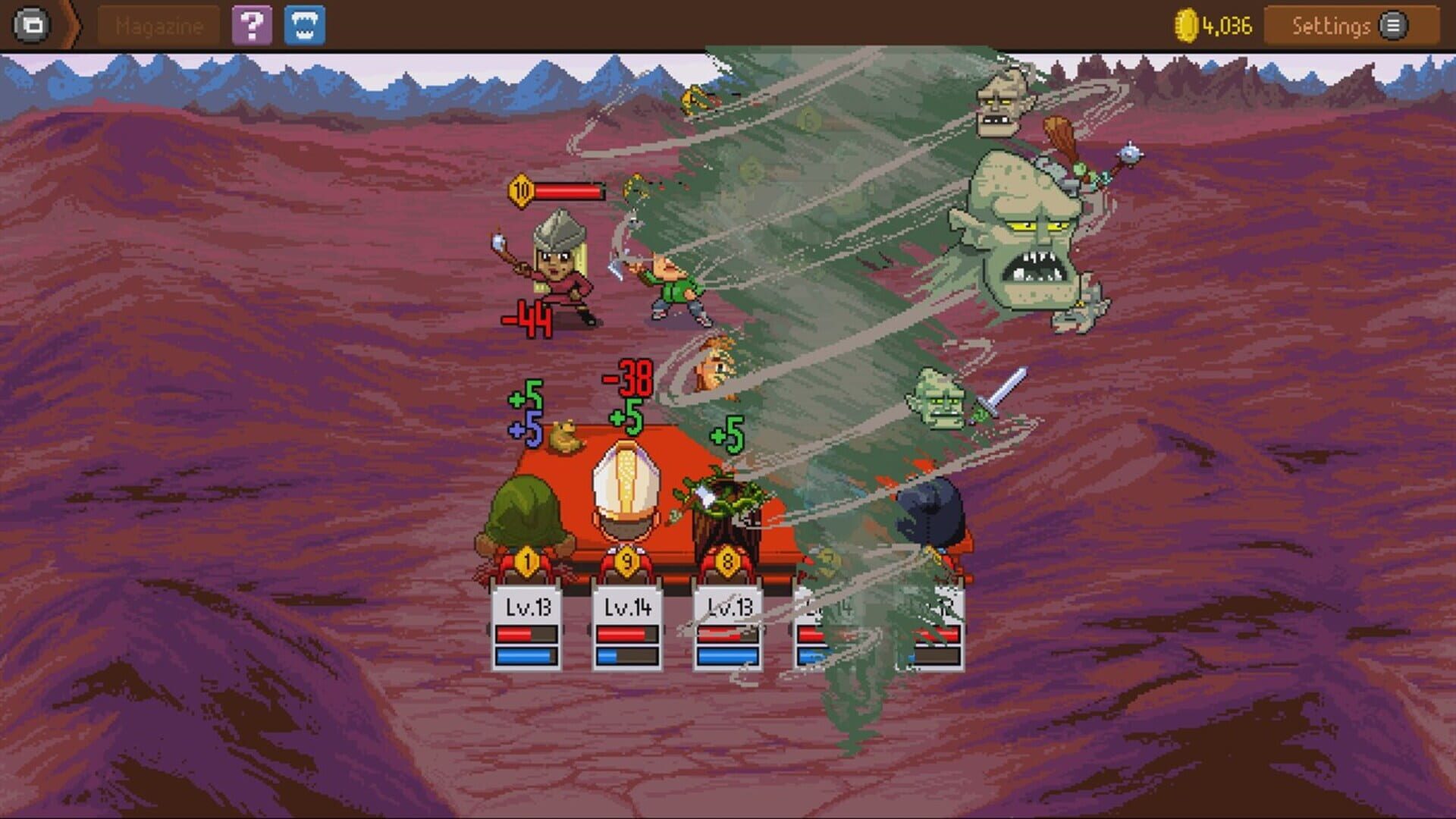 Screenshot for Knights of Pen and Paper II