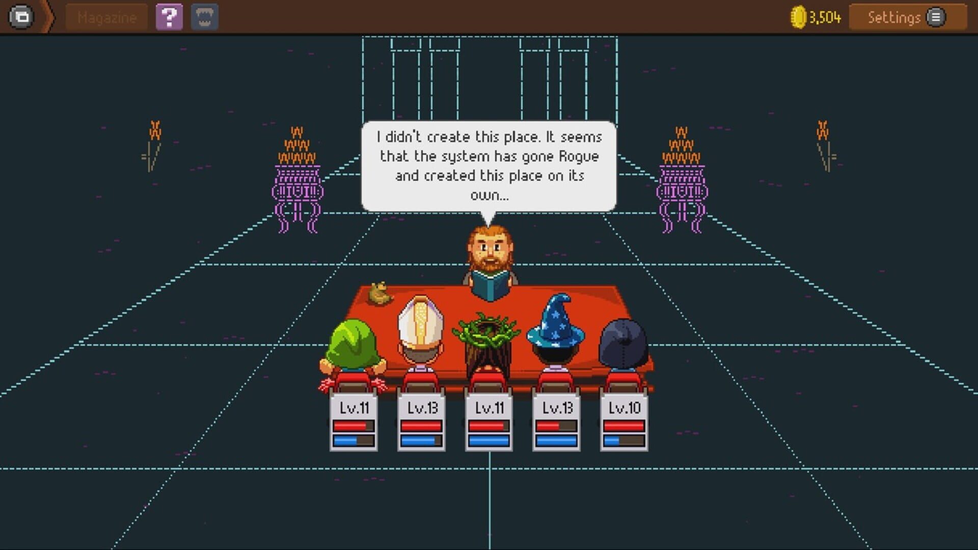 Screenshot for Knights of Pen and Paper II