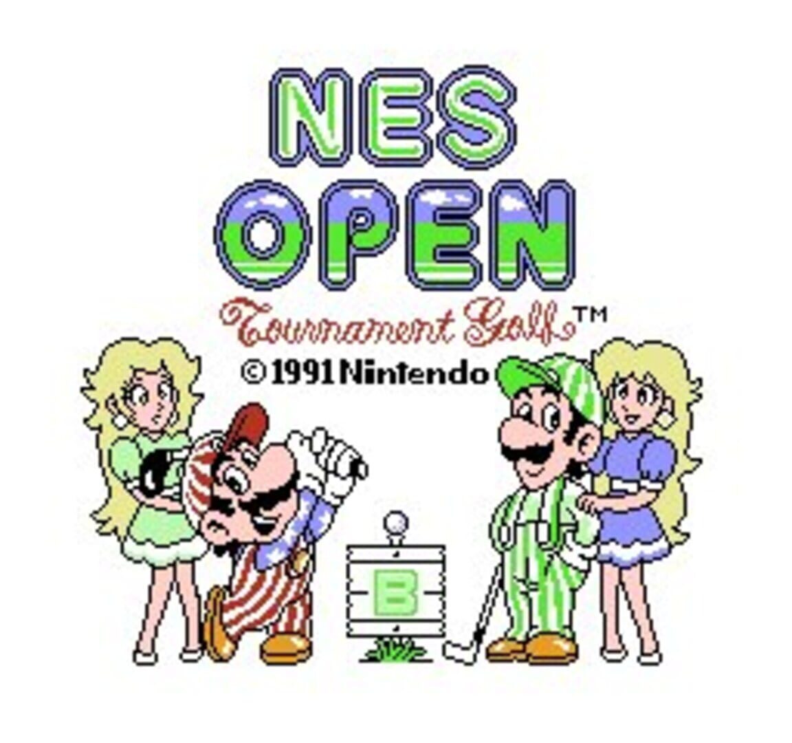Screenshot for NES Open Tournament Golf