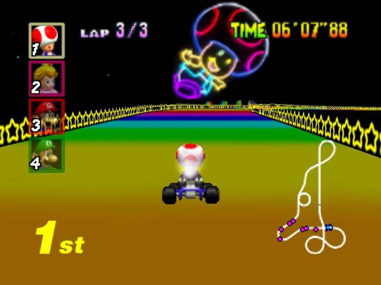 Screenshot for Mario Kart 64