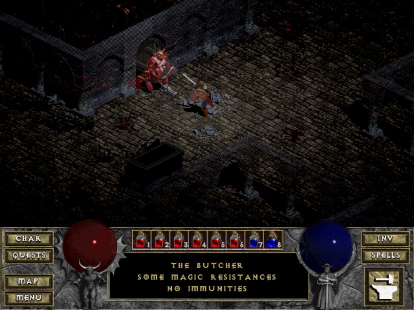 Screenshot for Diablo