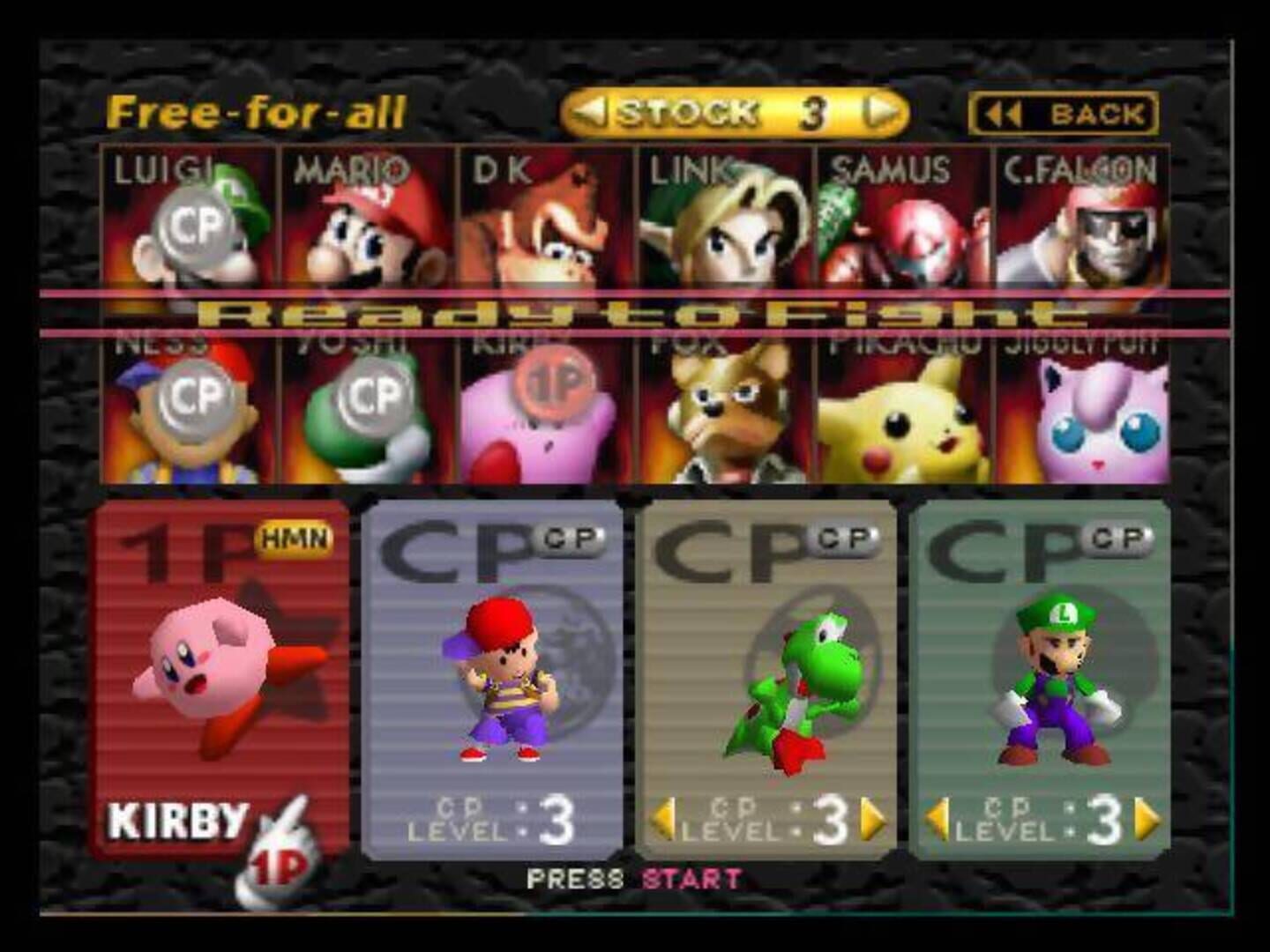 Screenshot for Super Smash Bros.
