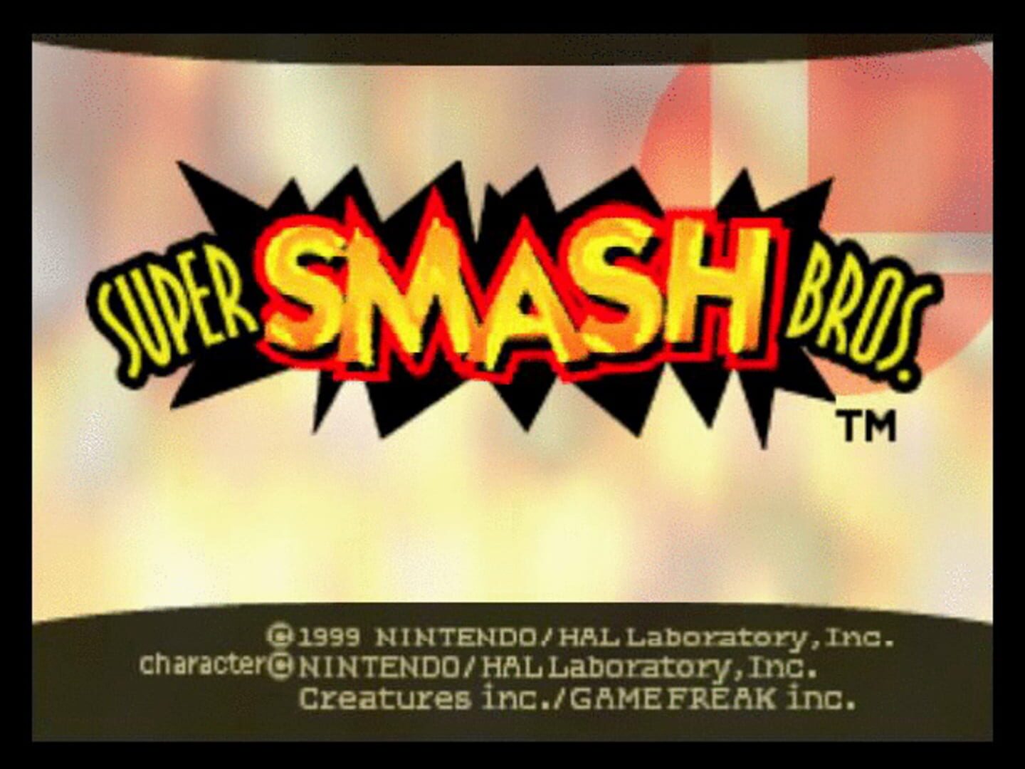 Screenshot for Super Smash Bros.