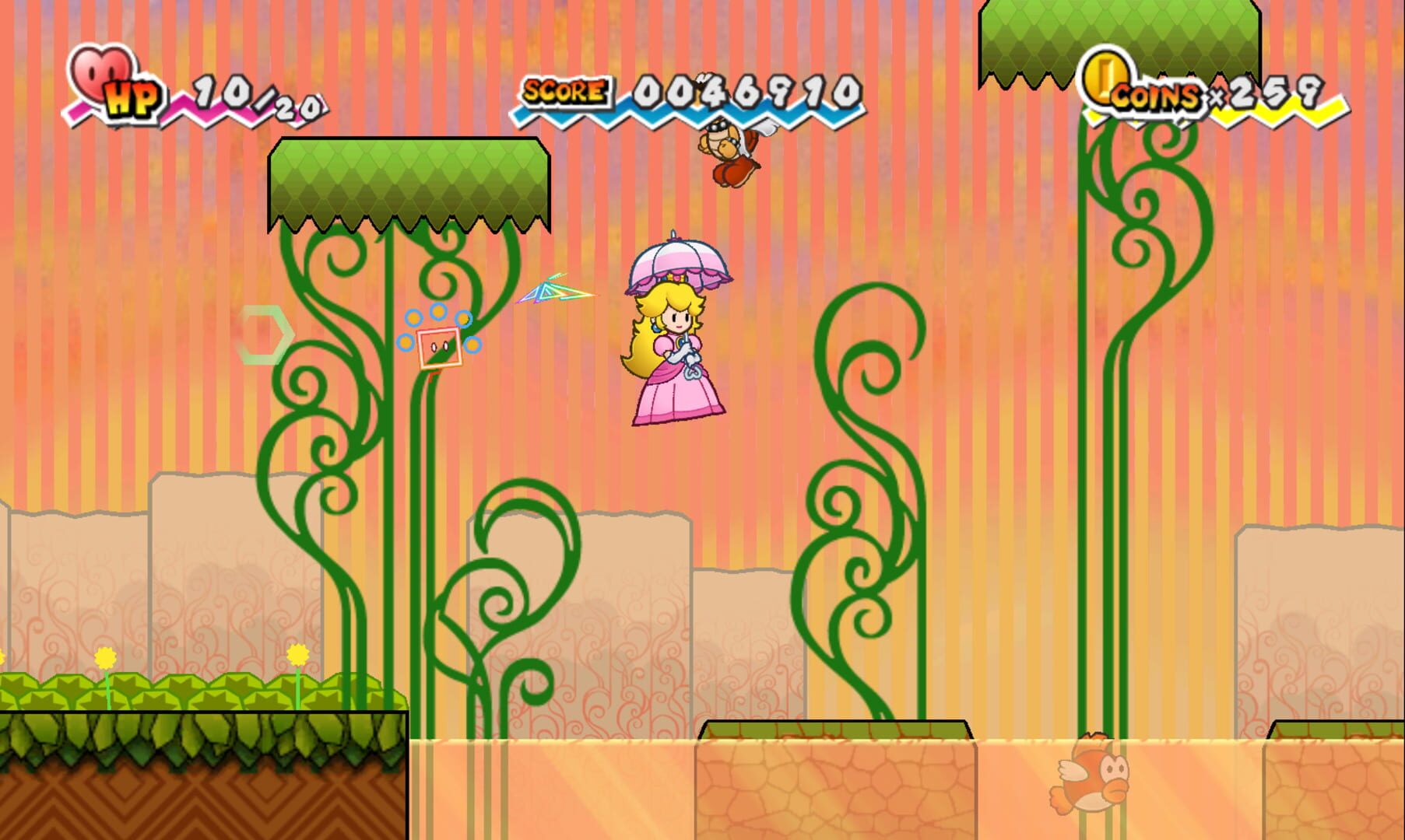 Screenshot for Super Paper Mario