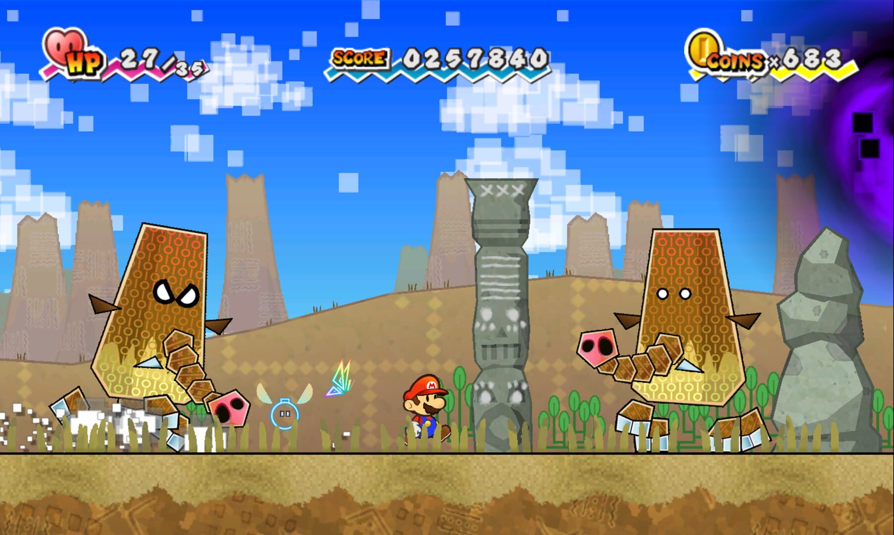Screenshot for Super Paper Mario