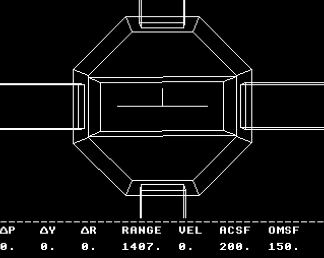 Screenshot for Rendezvous: A Space Shuttle Flight Simulation