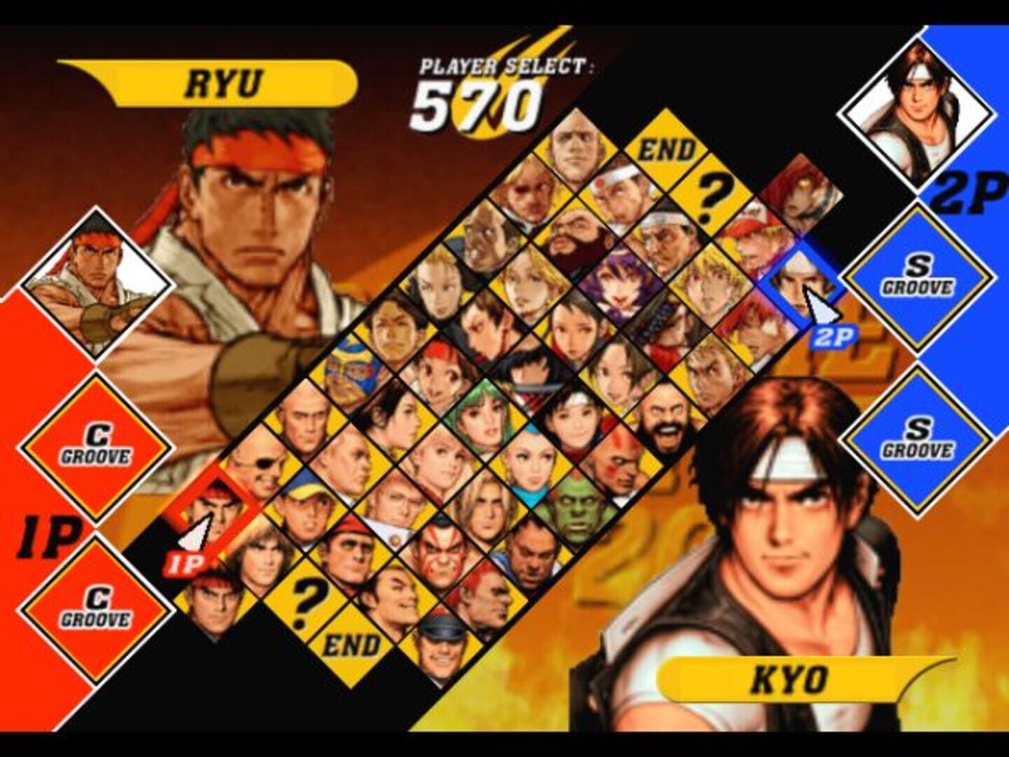Screenshot for Capcom vs. SNK 2: Mark of the Millennium 2001