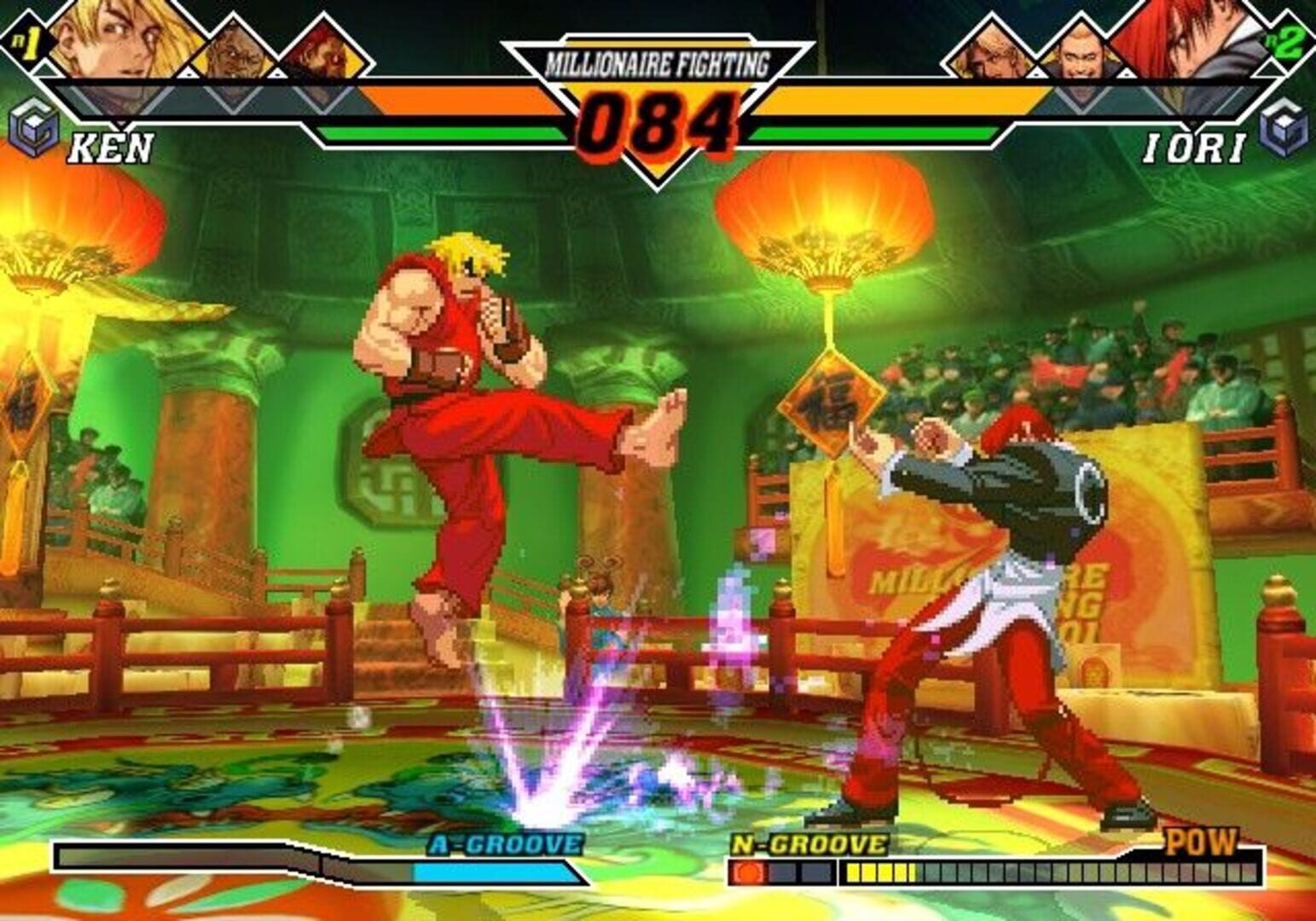 Screenshot for Capcom vs. SNK 2: Mark of the Millennium 2001