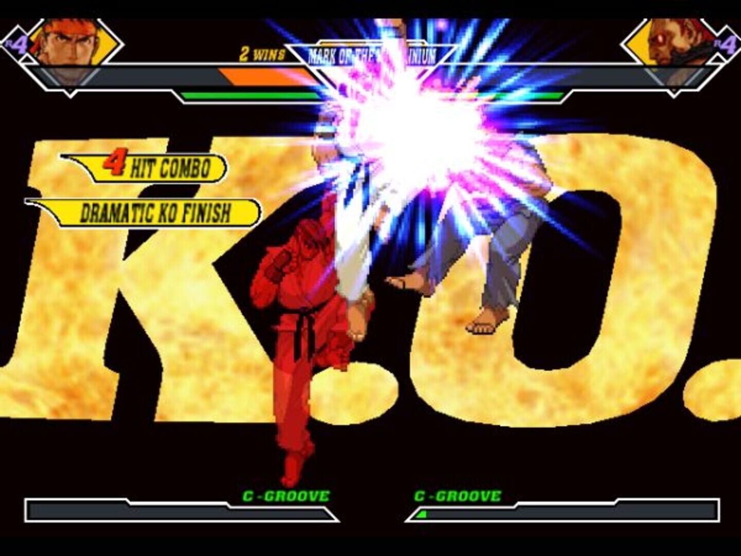 Screenshot for Capcom vs. SNK 2: Mark of the Millennium 2001