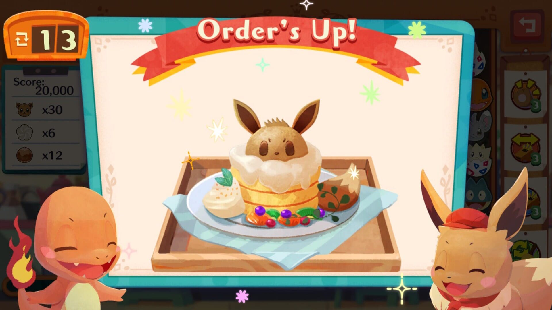 Screenshot for Pokémon Café Mix