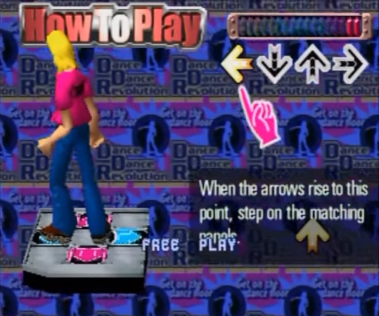 Screenshot for Dance Dance Revolution