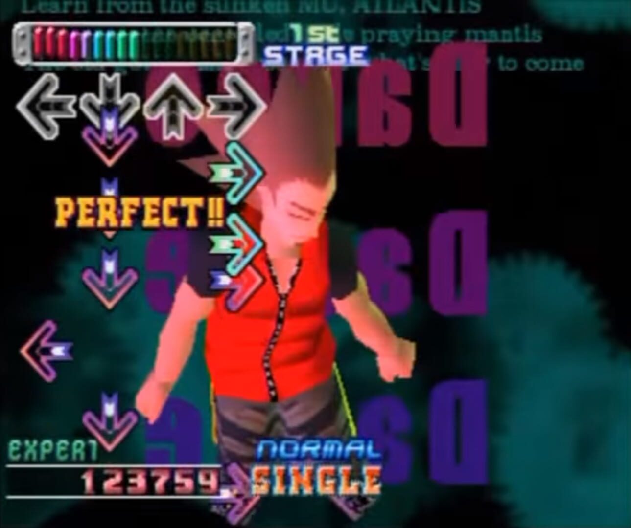 Screenshot for Dance Dance Revolution