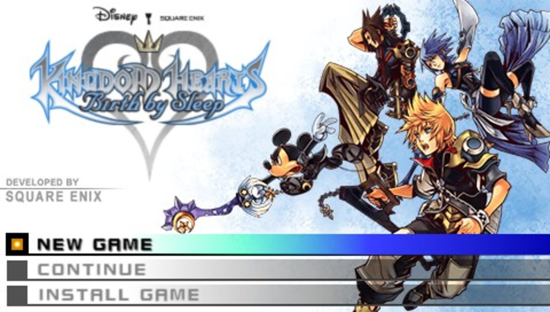 Screenshot for Kingdom Hearts Birth by Sleep