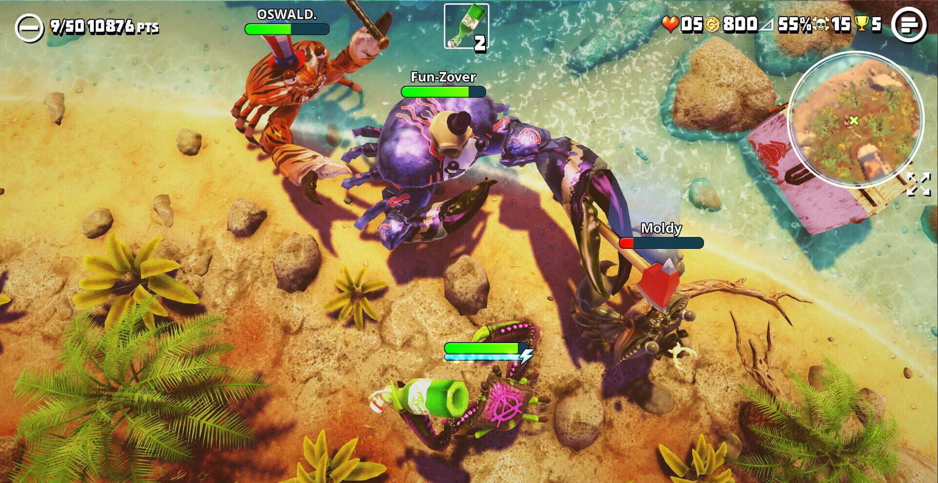 Screenshot for King of Crabs