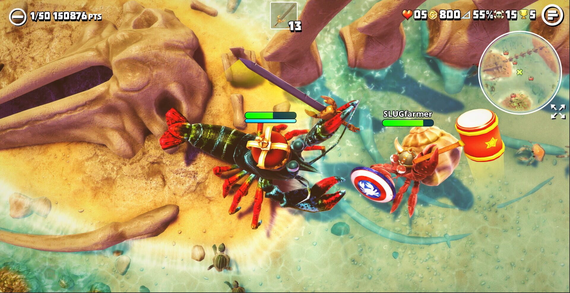 Screenshot for King of Crabs