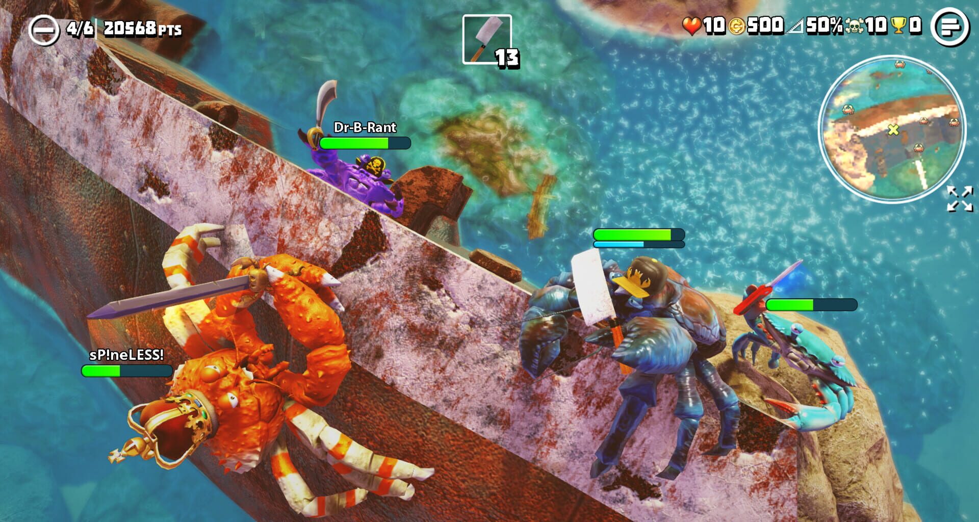 Screenshot for King of Crabs