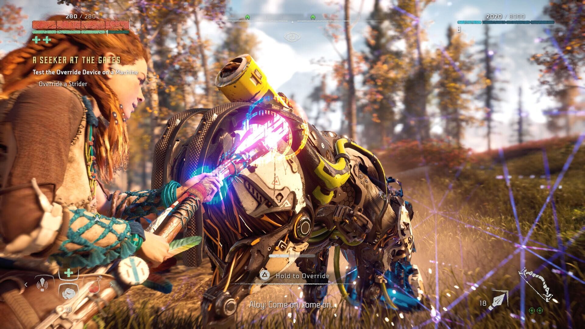 Screenshot for Horizon Zero Dawn