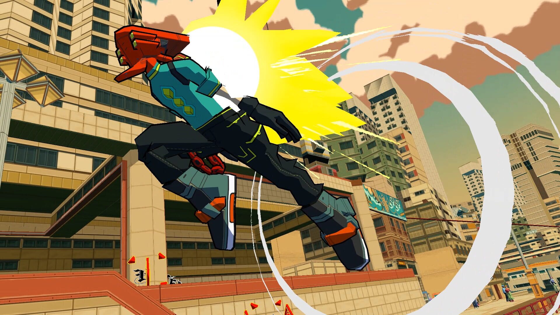 Screenshot for Bomb Rush Cyberfunk