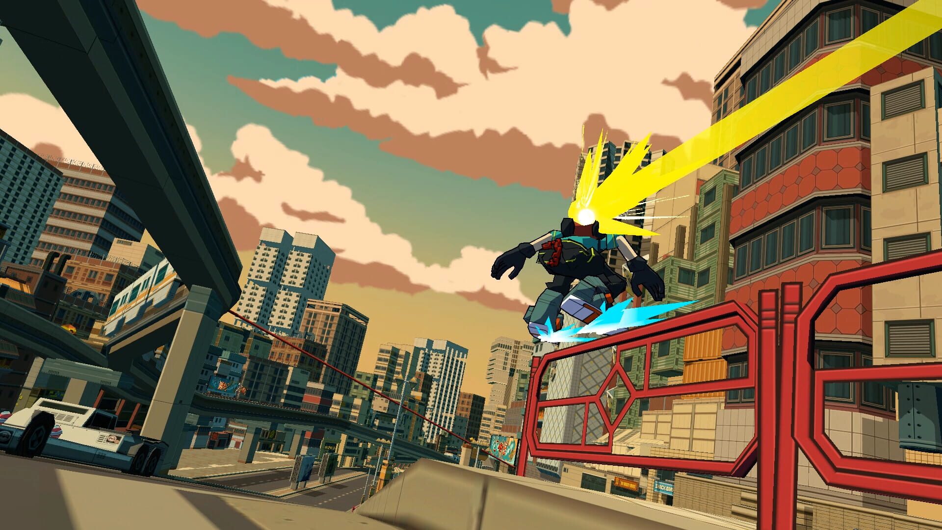 Screenshot for Bomb Rush Cyberfunk