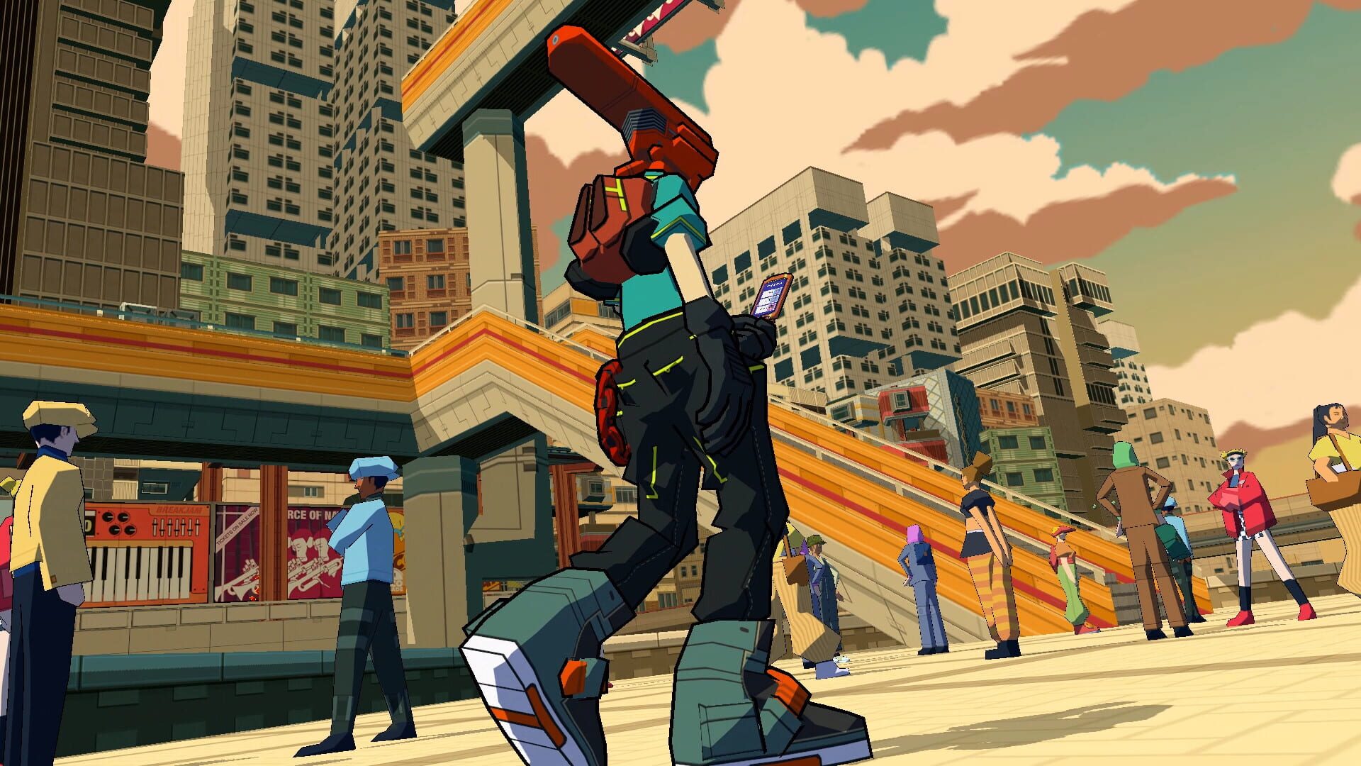 Screenshot for Bomb Rush Cyberfunk