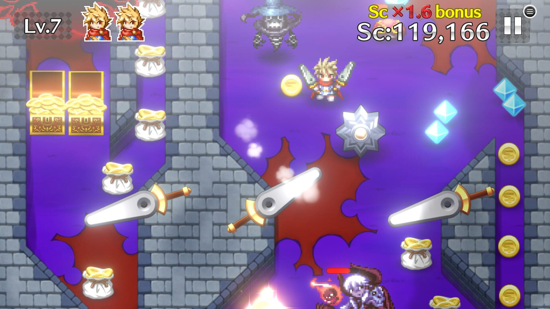 Screenshot for Brave Pinball