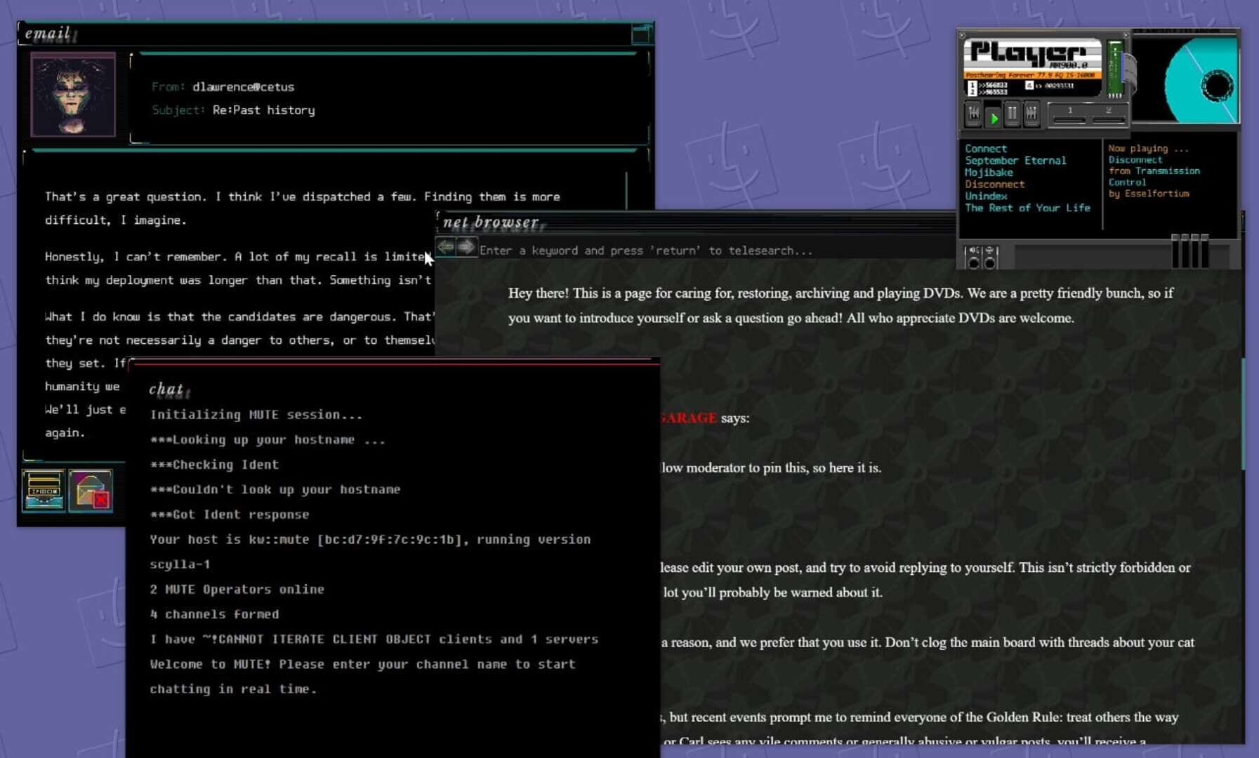 Screenshot for Subserial Network