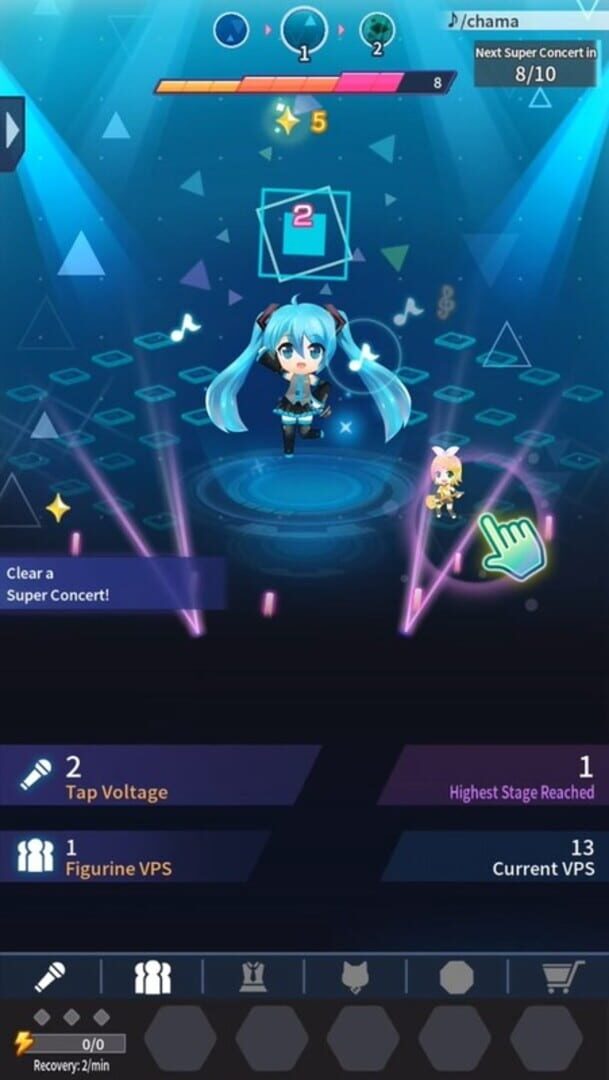 Screenshot for Hatsune Miku: Tap Wonder