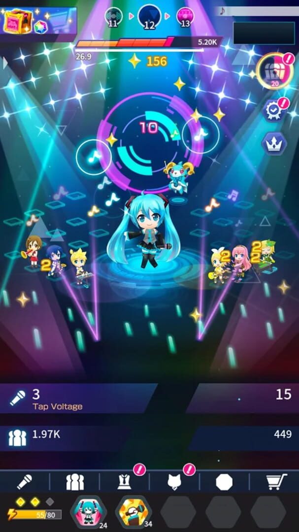 Screenshot for Hatsune Miku: Tap Wonder