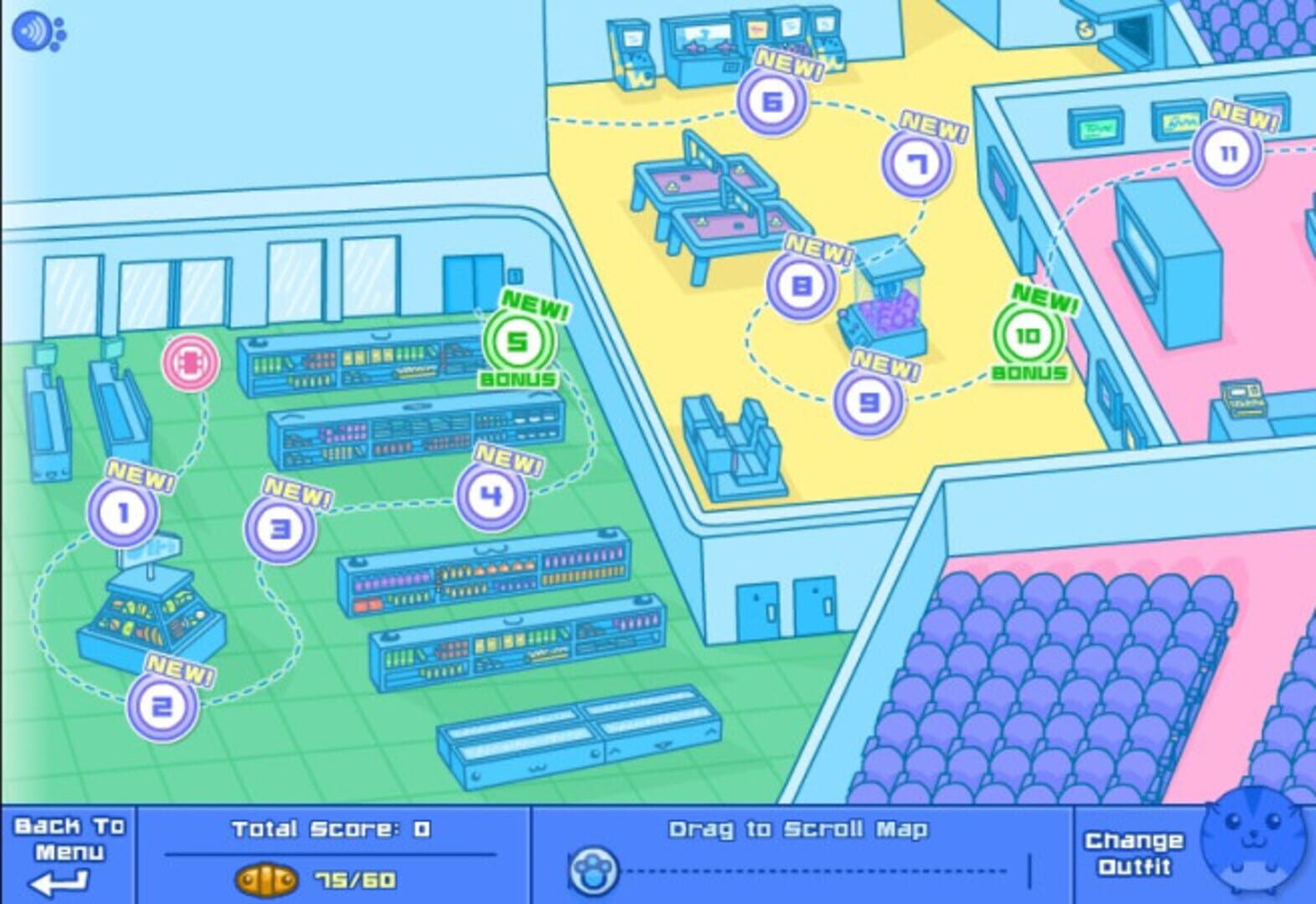 Screenshot for Sushi Cat 2: The Great Purrade