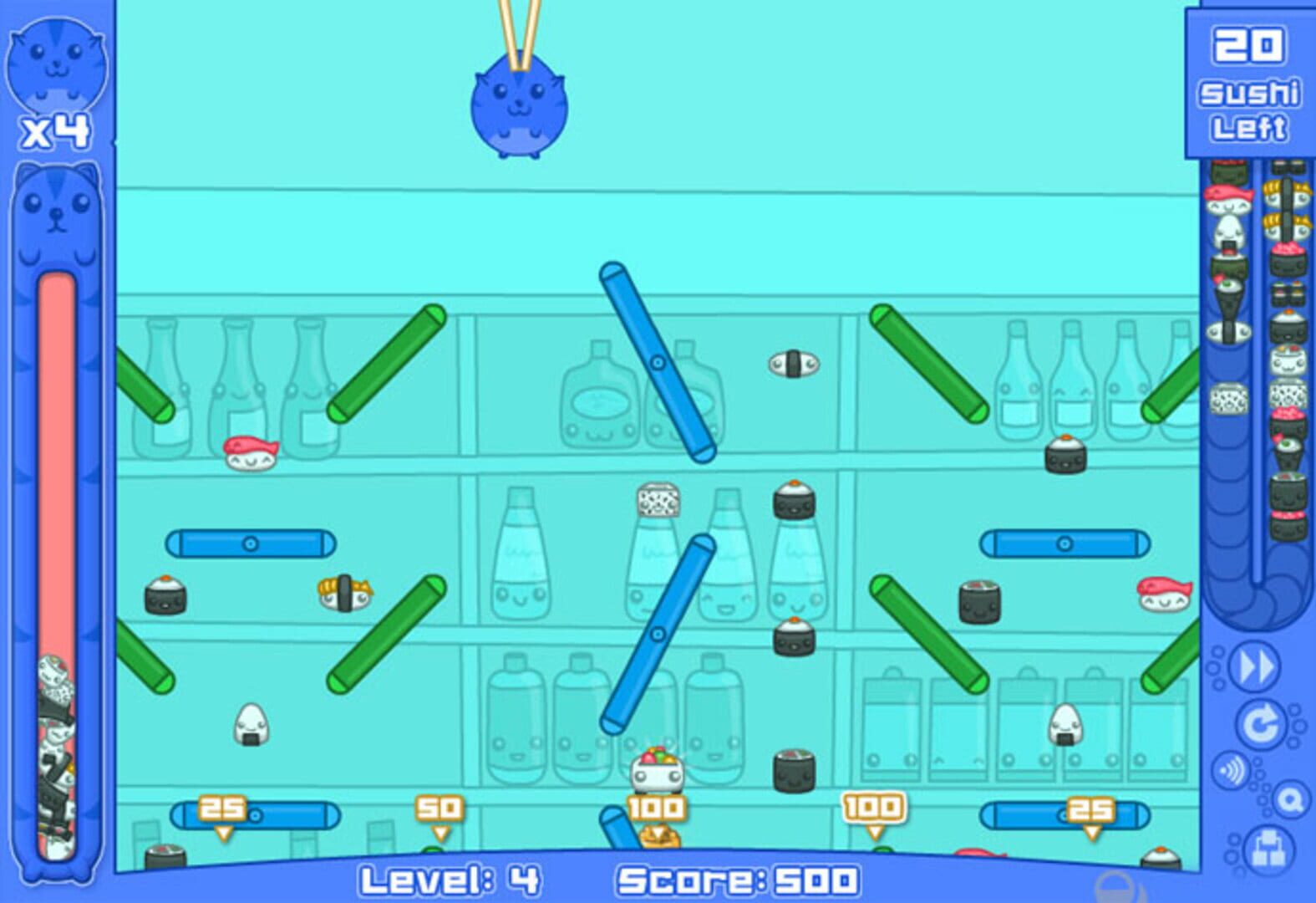Screenshot for Sushi Cat 2: The Great Purrade