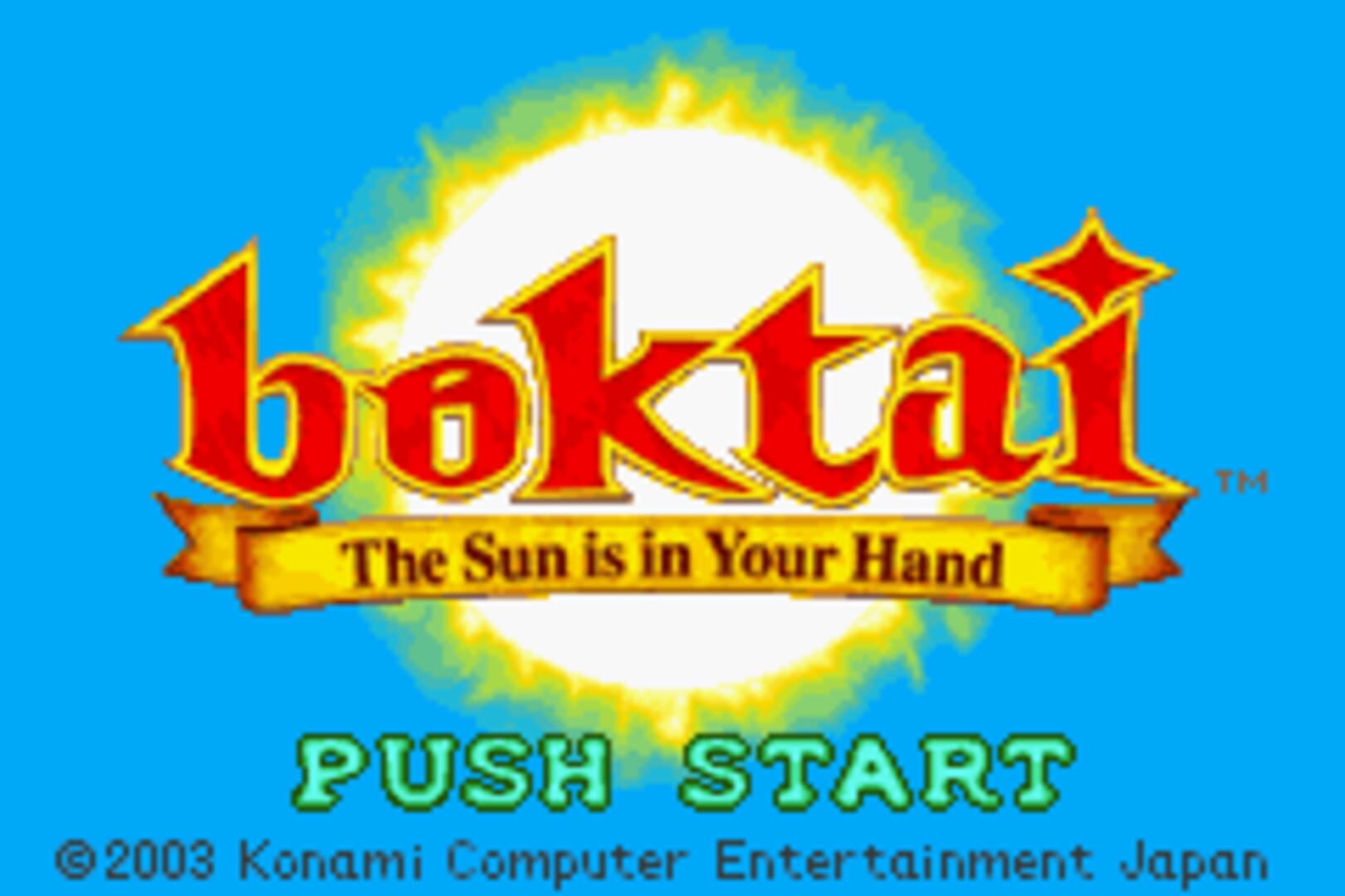 Screenshot for Boktai: The Sun Is in Your Hand