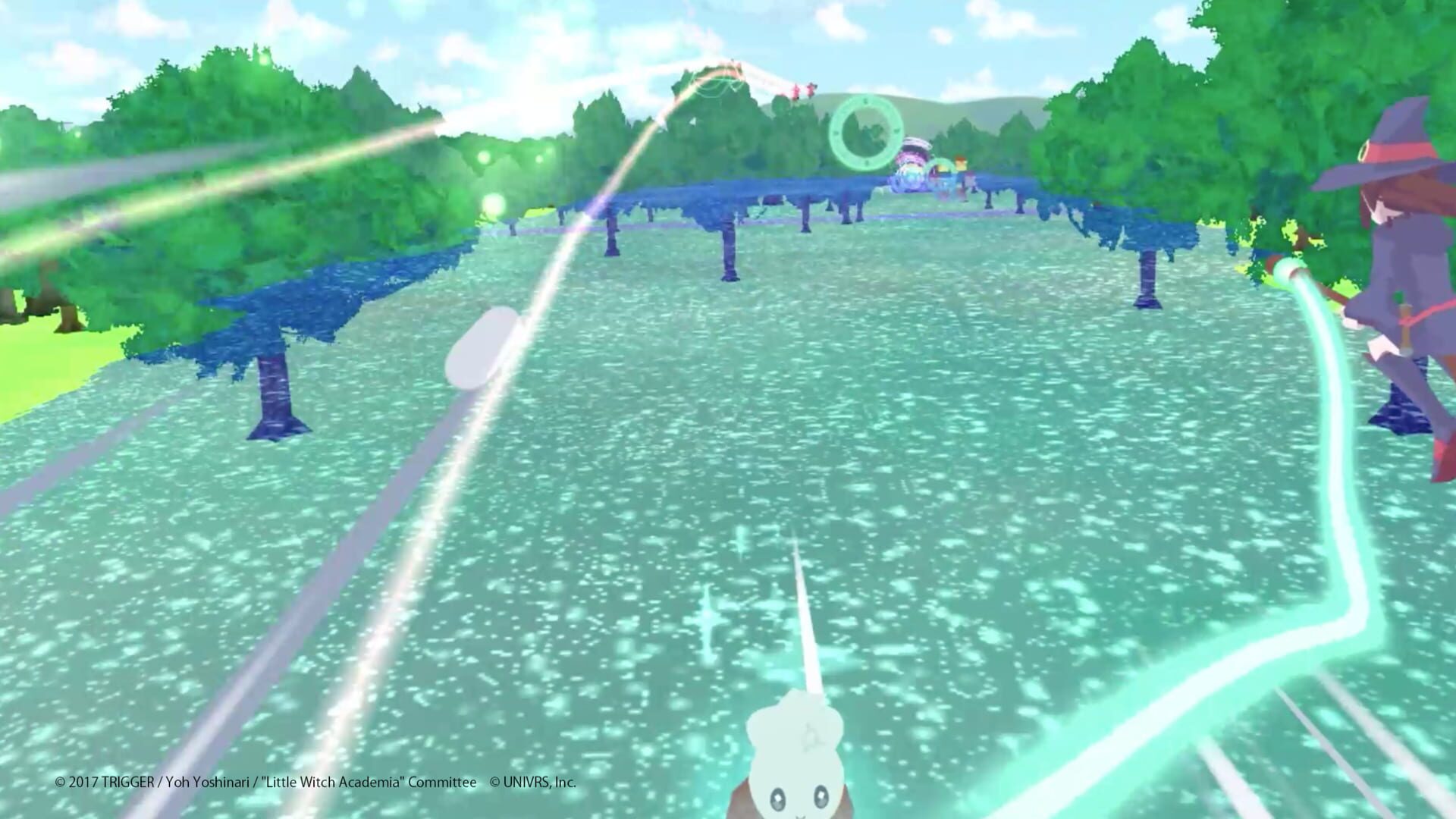 Screenshot for Little Witch Academia: VR Broom Racing
