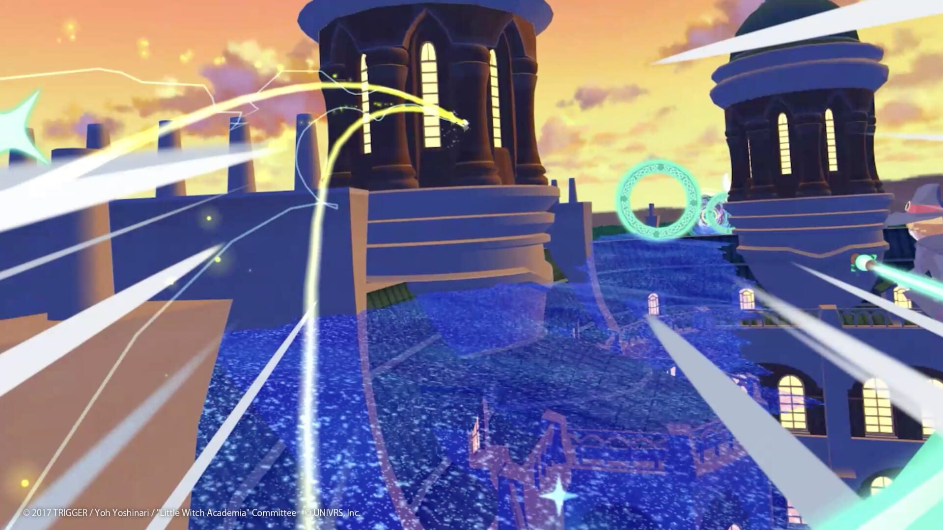 Screenshot for Little Witch Academia: VR Broom Racing