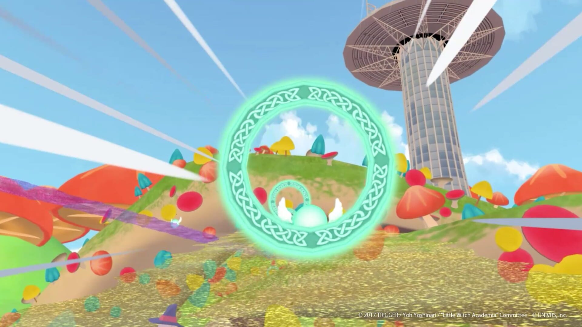 Screenshot for Little Witch Academia: VR Broom Racing