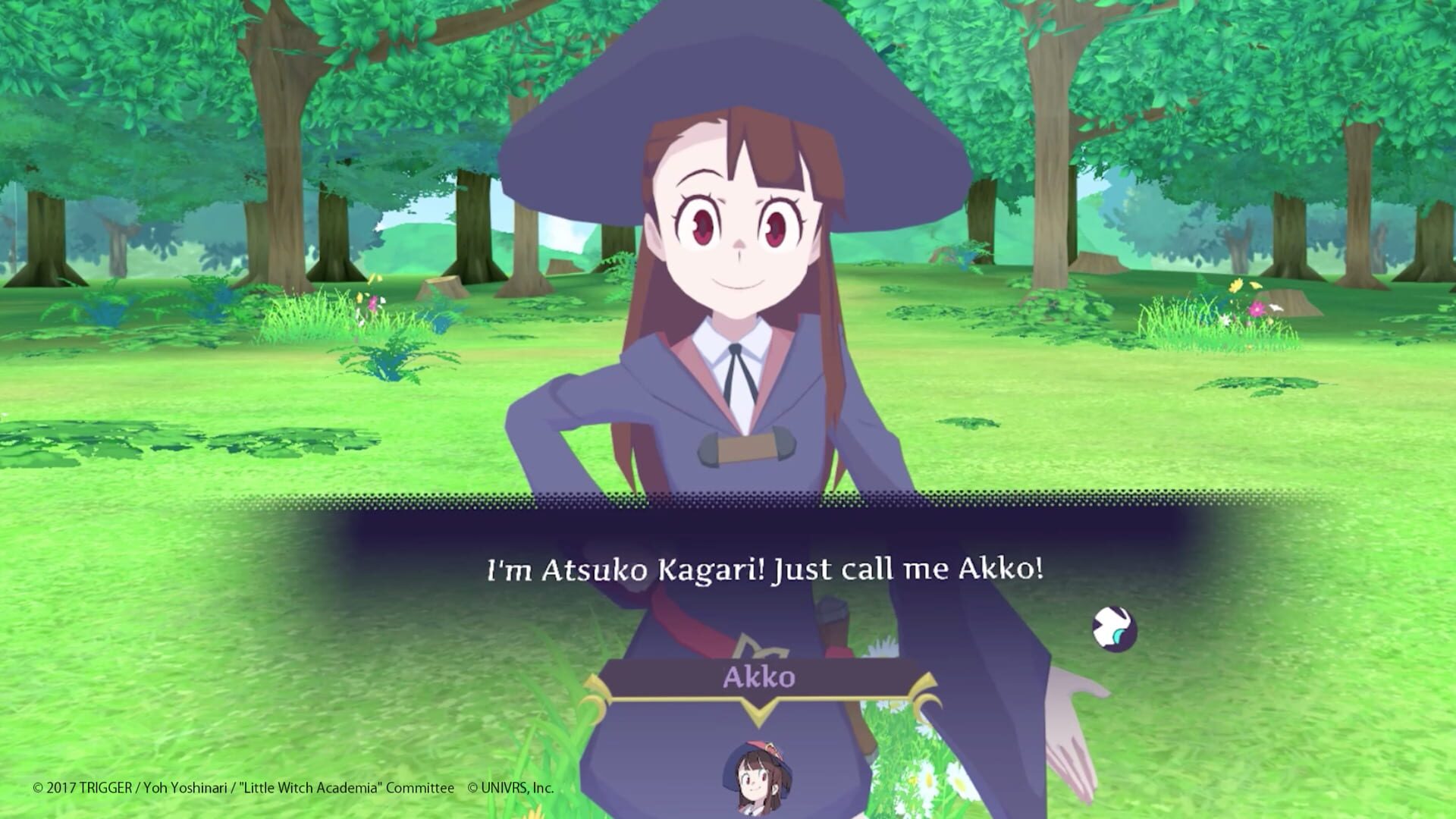 Screenshot for Little Witch Academia: VR Broom Racing