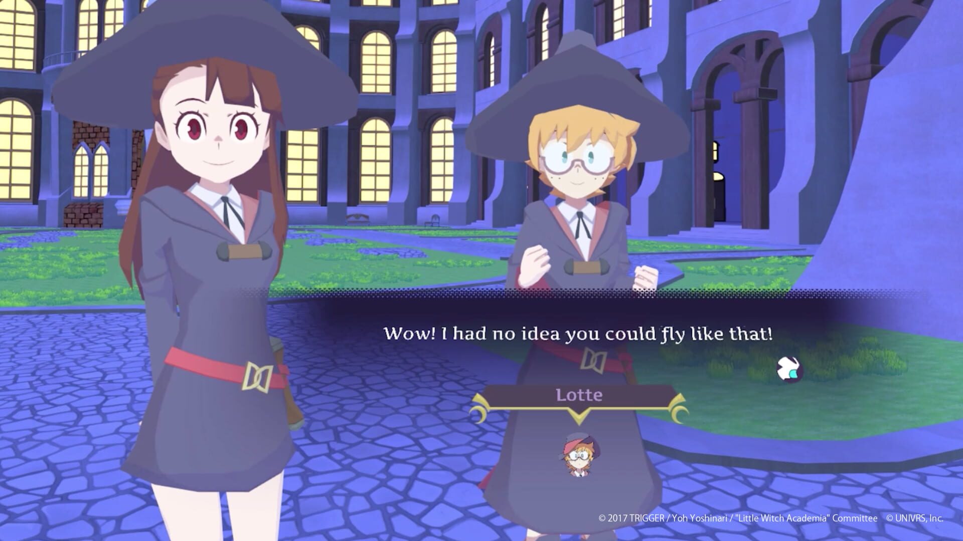 Screenshot for Little Witch Academia: VR Broom Racing