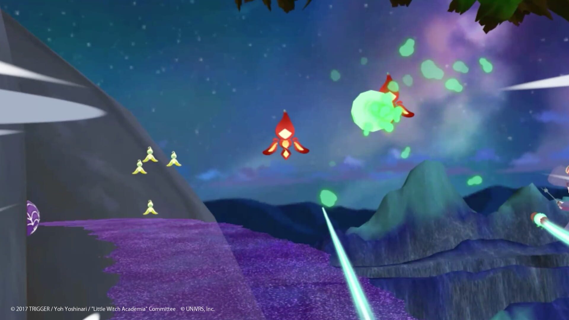 Screenshot for Little Witch Academia: VR Broom Racing