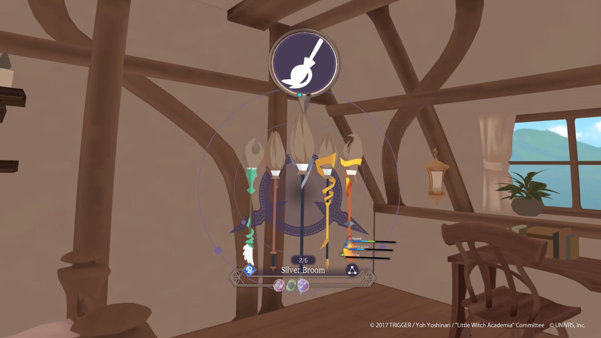Screenshot for Little Witch Academia: VR Broom Racing