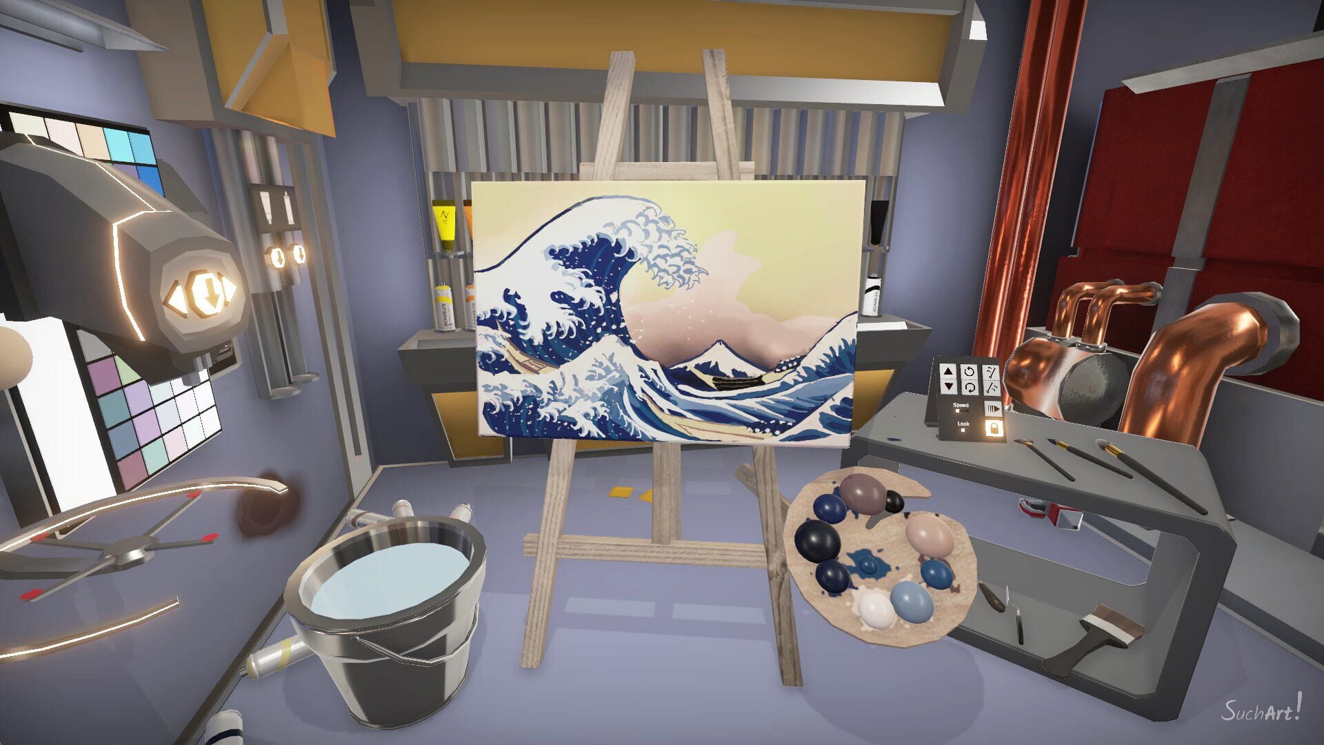 Screenshot for SuchArt: Genius Artist Simulator