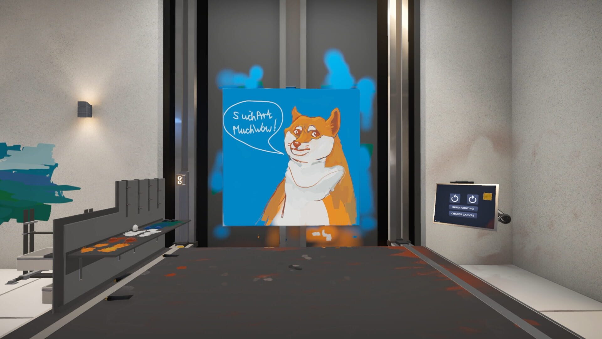 Screenshot for SuchArt: Genius Artist Simulator