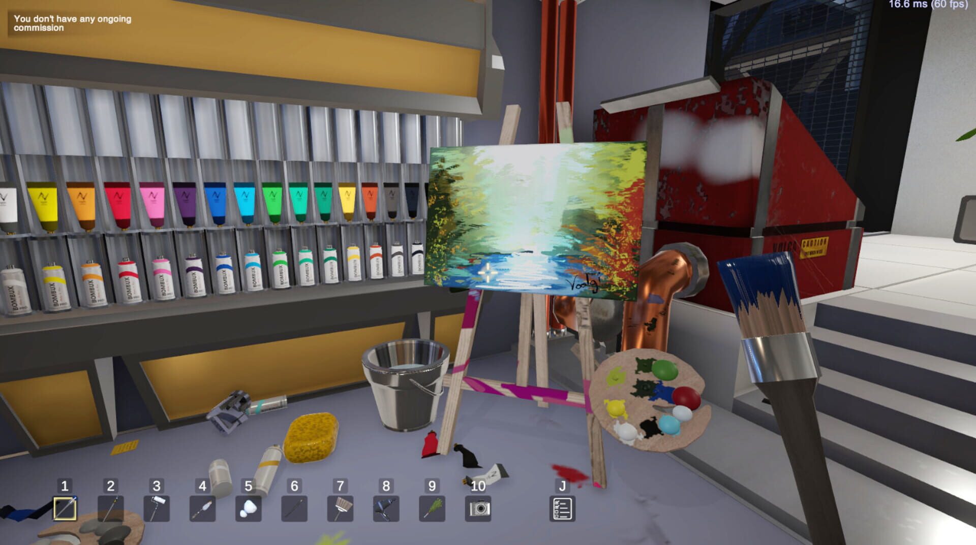 Screenshot for SuchArt: Genius Artist Simulator