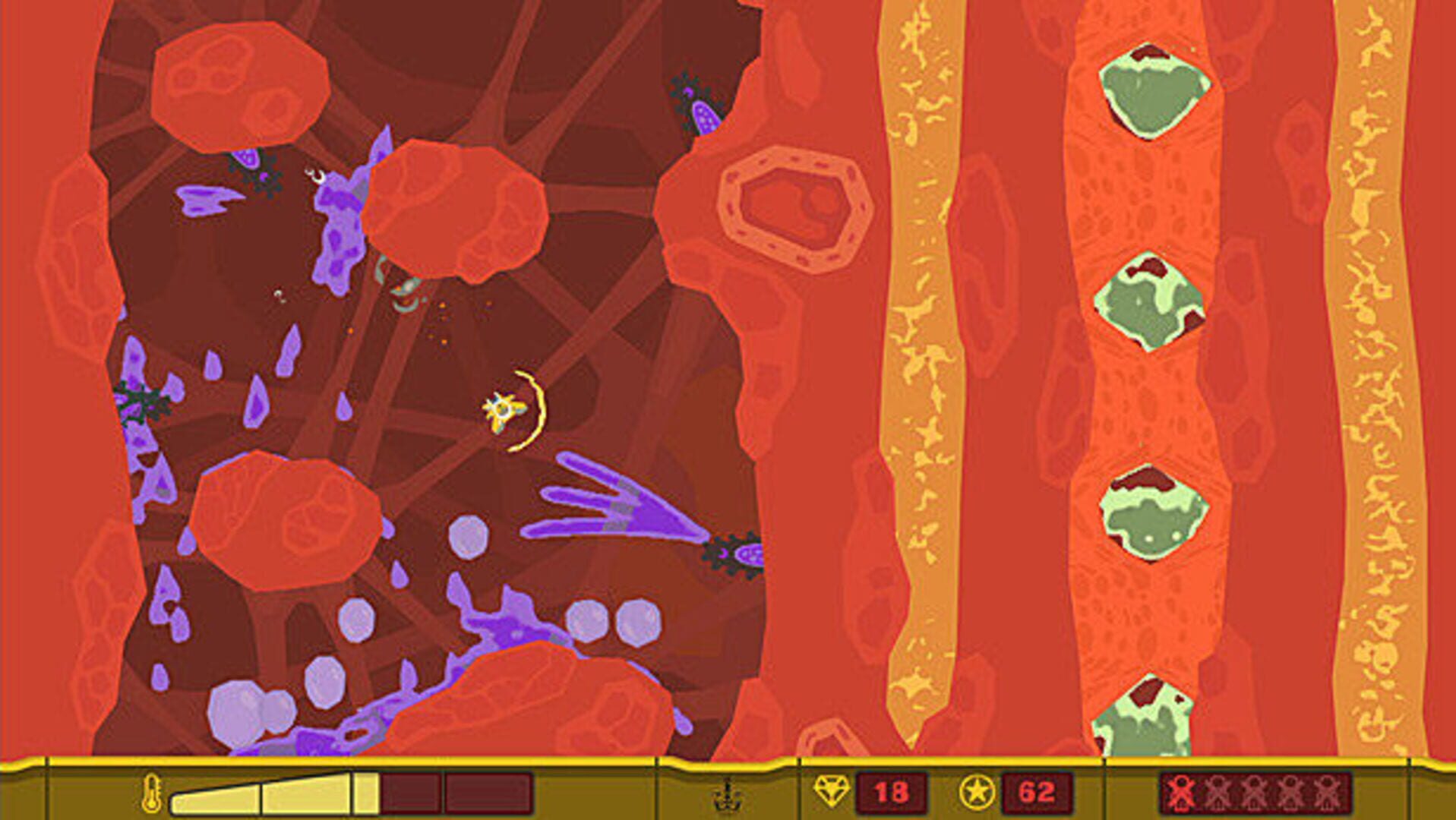 Screenshot for PixelJunk Shooter 2