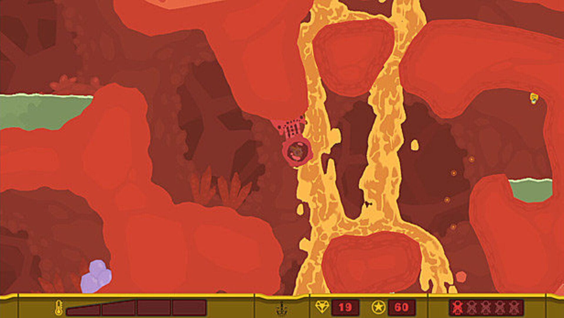 Screenshot for PixelJunk Shooter 2