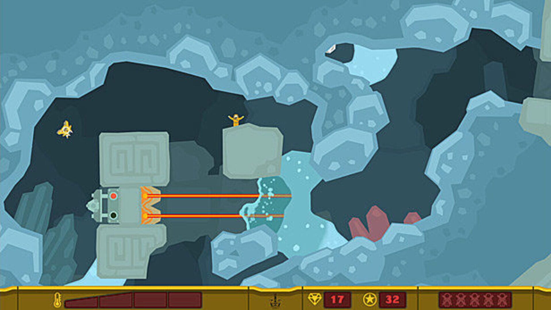 Screenshot for PixelJunk Shooter 2